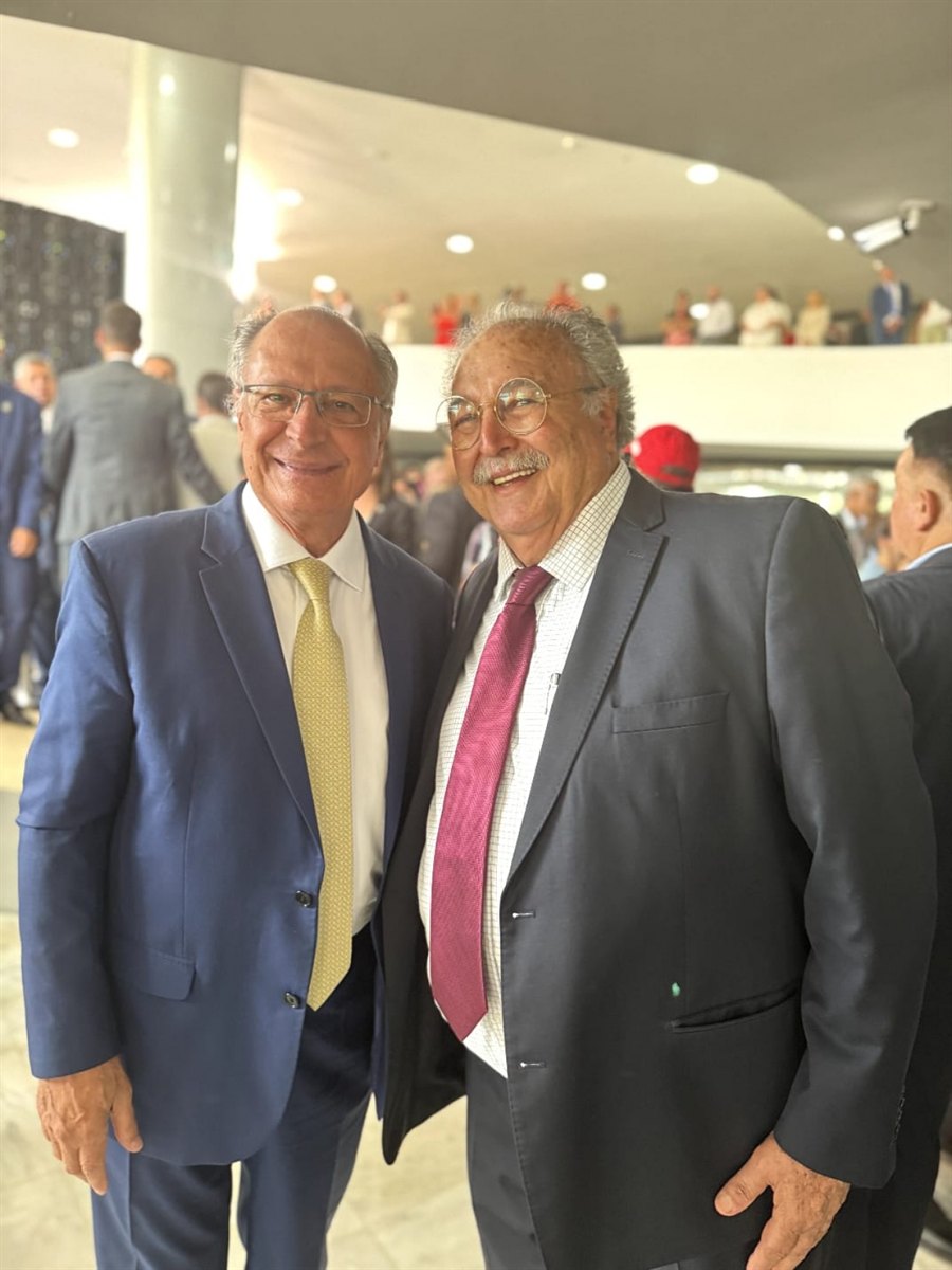 Mussa Calil com o vice-presidente Geraldo Alckmin