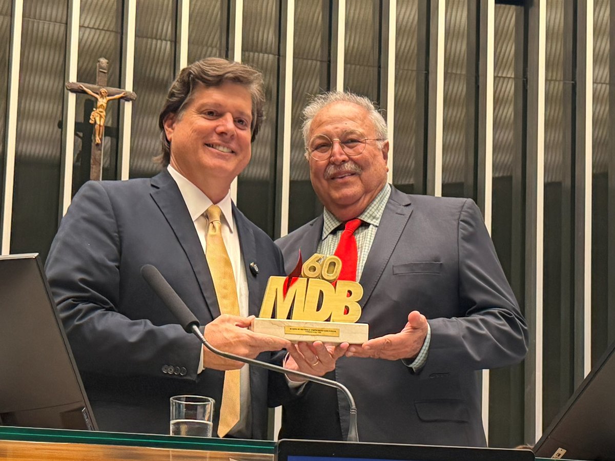 Mussa Calil em homenagem aos 60 anos do MDB